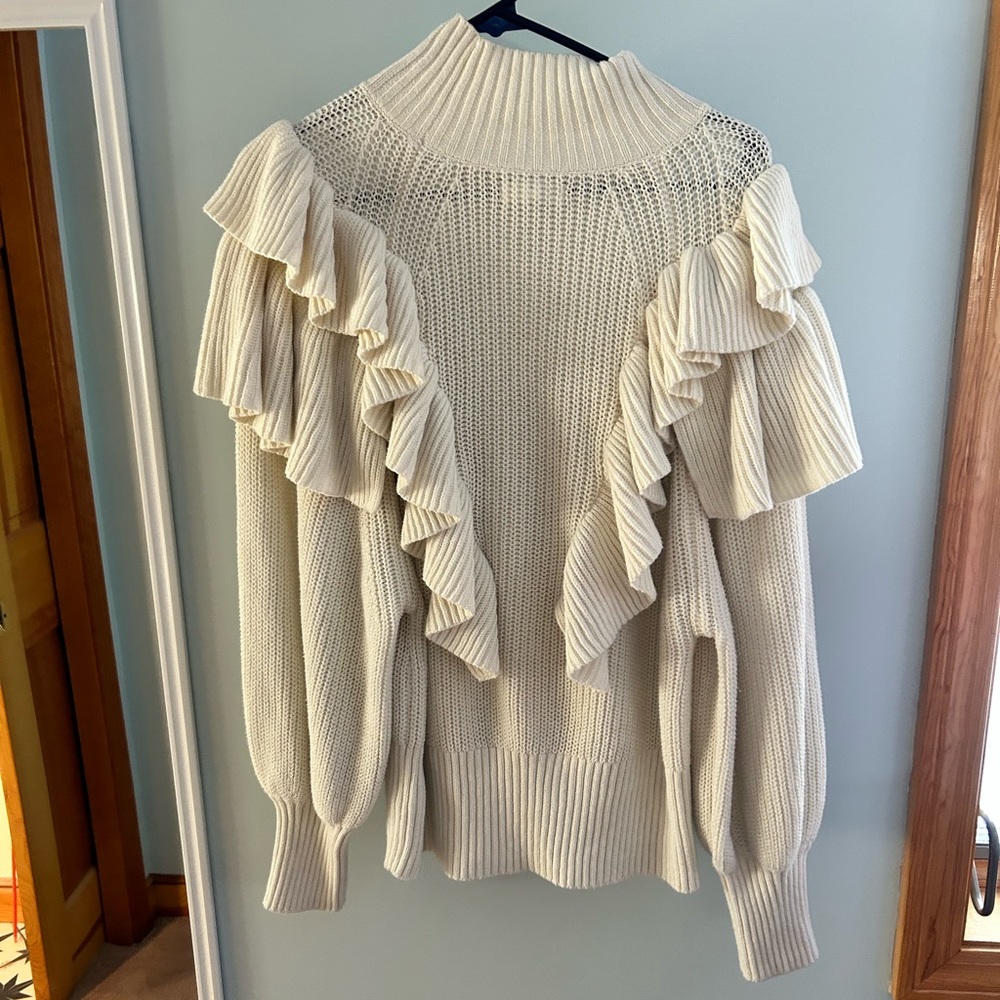 Lovely Ruffle Sweater - Picture 2 of 4